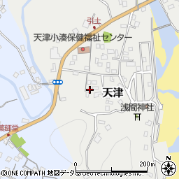 千葉県鴨川市天津126周辺の地図