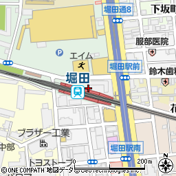 愛知県名古屋市瑞穂区新開町27周辺の地図