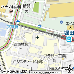 愛知県名古屋市瑞穂区桃園町2周辺の地図