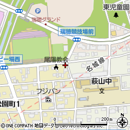 愛知県名古屋市瑞穂区松園町2丁目1周辺の地図