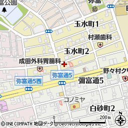Ｉ・ｍａｋｅＥｎｇｌｉｓｈＳｃｈｏｏｌ　名古屋瑞穂校周辺の地図