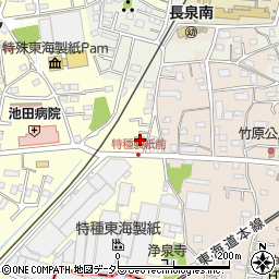 セブンイレブン長泉南店周辺の地図