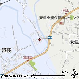 千葉県鴨川市浜荻636周辺の地図