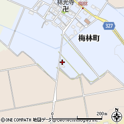 滋賀県東近江市梅林町634周辺の地図