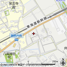 滋賀県近江八幡市友定町135周辺の地図