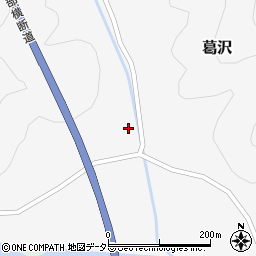静岡県静岡市清水区葛沢168周辺の地図