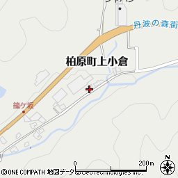兵庫県丹波市柏原町上小倉263周辺の地図