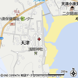 千葉県鴨川市天津174-15周辺の地図