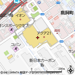 イオン近江八幡ショッピングセンター周辺の地図