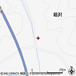 静岡県静岡市清水区葛沢431周辺の地図