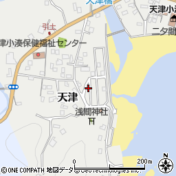 千葉県鴨川市天津174-38周辺の地図