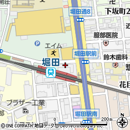 堀田市街地住宅１周辺の地図