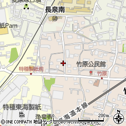 静岡県駿東郡長泉町竹原41周辺の地図