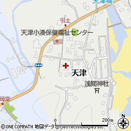 千葉県鴨川市天津128周辺の地図