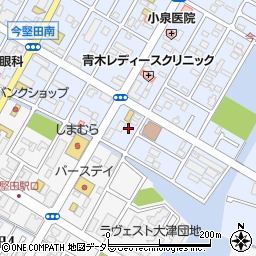 滋賀県大津市今堅田2丁目6-16周辺の地図