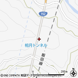 相月トンネル周辺の地図