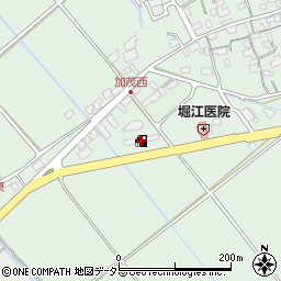 ＥＮＥＯＳフォーユー近江八幡ＳＳ周辺の地図