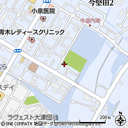 滋賀県大津市今堅田2丁目2-28周辺の地図