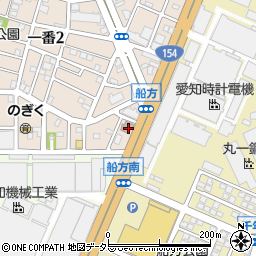 名古屋市熱田消防署船方出張所周辺の地図