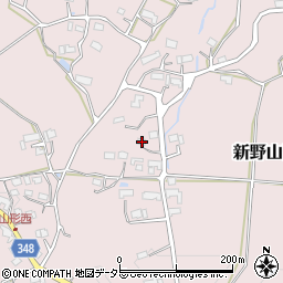 岡山県津山市新野山形1204周辺の地図