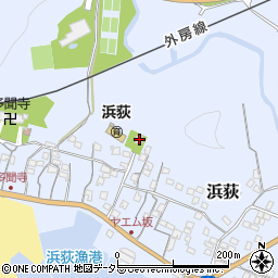 千葉県鴨川市浜荻1185周辺の地図