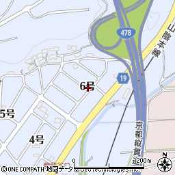 京都府南丹市園部町内林町６号周辺の地図