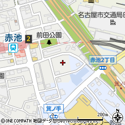 名鉄協商赤池駅東駐車場周辺の地図