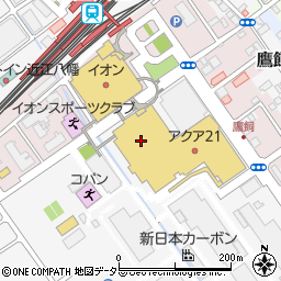 滋賀県近江八幡市鷹飼町190-9周辺の地図