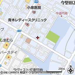 滋賀県大津市今堅田2丁目3-24周辺の地図