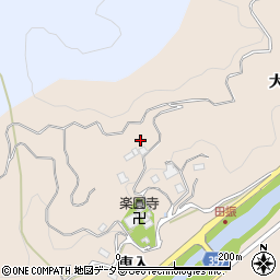 愛知県豊田市田振町周辺の地図