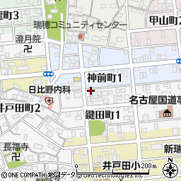 横井定株式会社周辺の地図