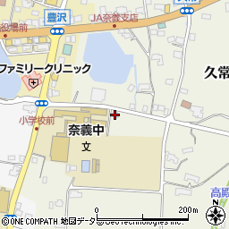 岡山県勝田郡奈義町久常198周辺の地図