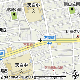 愛知県名古屋市天白区池場周辺の地図
