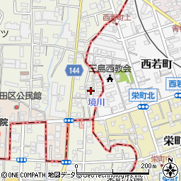 静岡県駿東郡長泉町下土狩2-7周辺の地図