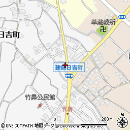 滋賀県東近江市建部日吉町632周辺の地図