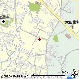 三重県いなべ市員弁町上笠田1725周辺の地図
