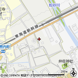 滋賀県近江八幡市友定町164周辺の地図