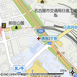 愛知県日進市赤池2丁目814周辺の地図