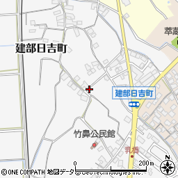 滋賀県東近江市建部日吉町582-1周辺の地図