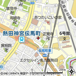 コメダ珈琲店 伝馬町店周辺の地図