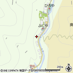 京都府京都市左京区鞍馬貴船町周辺の地図