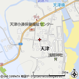 千葉県鴨川市天津144周辺の地図