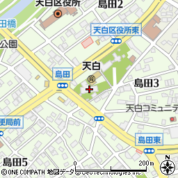 島田地蔵寺周辺の地図