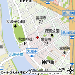 愛知県名古屋市熱田区大瀬子町周辺の地図