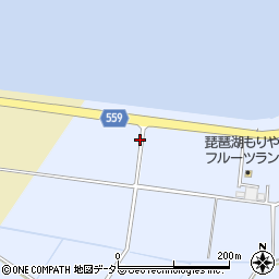 近江八幡大津線周辺の地図