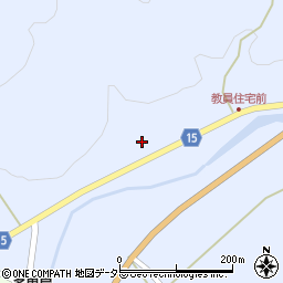 鳥取県日野郡日南町萩原1130周辺の地図