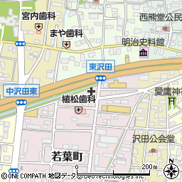 301餃子 国一店周辺の地図