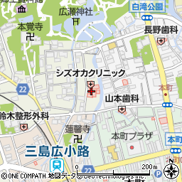 窪田医院周辺の地図