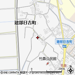 滋賀県東近江市建部日吉町579周辺の地図