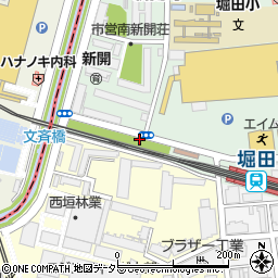 愛知県名古屋市瑞穂区新開町26周辺の地図
